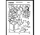 White-Westinghouse SM230PXW2 cabinet parts and heater diagram