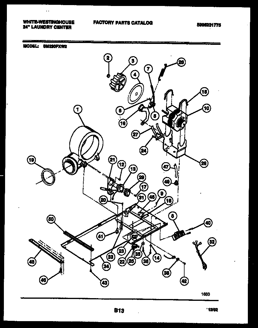 MOTOR AND BLOWER PARTS