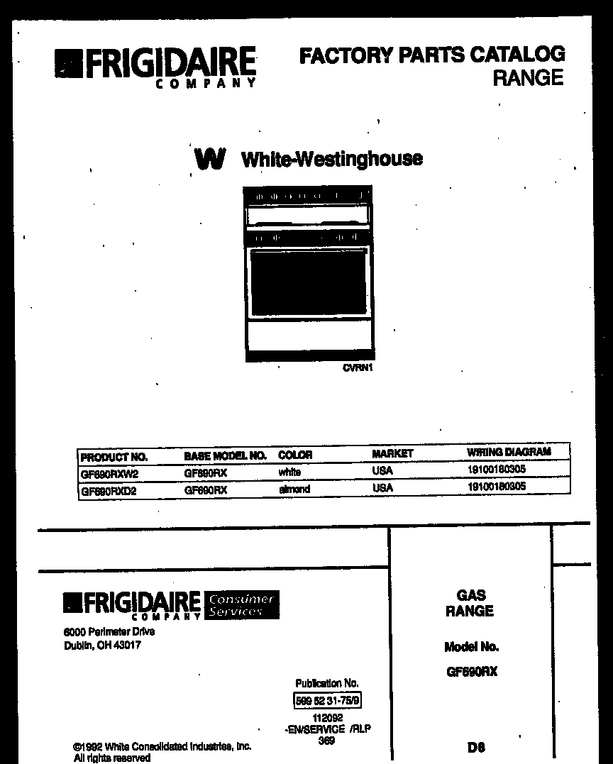 Cover page