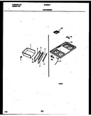 Cooktop and drawer parts