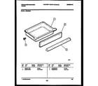 White-Westinghouse KS540NKW3 drawer parts diagram