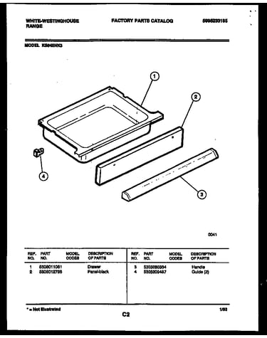Drawer parts