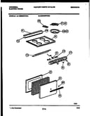 Cooktop and door parts