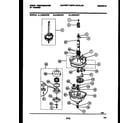 White-Westinghouse LA300AXW1 transmission parts diagram