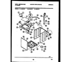 White-Westinghouse LA800AXD1 cabinet parts diagram