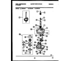 White-Westinghouse LA700AXW1 transmission parts diagram