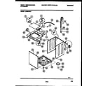 White-Westinghouse LA450AXD1 cabinet parts diagram