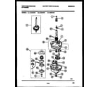 White-Westinghouse LA560AXD1 transmission parts diagram