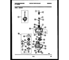 White-Westinghouse LA272AXW1 transmission parts diagram