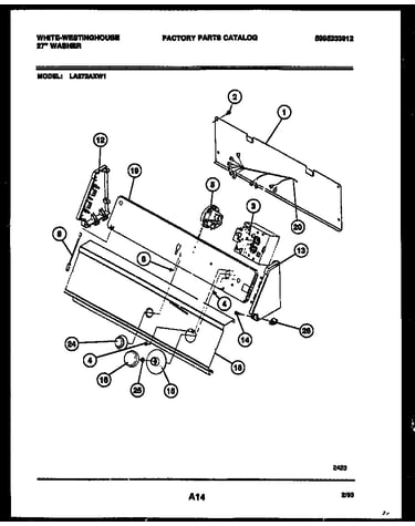 Console and control parts