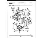 White-Westinghouse LA271MXW3 cabinet parts diagram