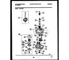 White-Westinghouse LA271MXW3 transmission parts diagram