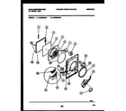 White-Westinghouse DG640AXW1 door parts diagram