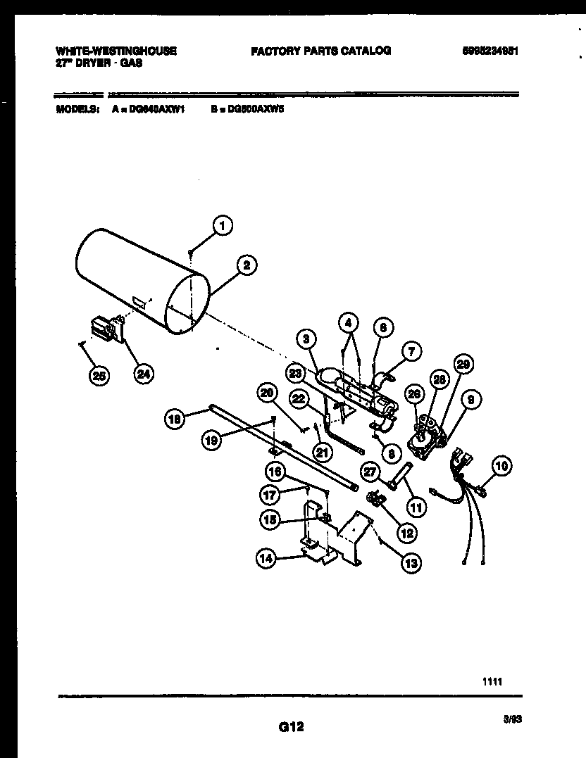 BURNER, IGNITER AND VALVE