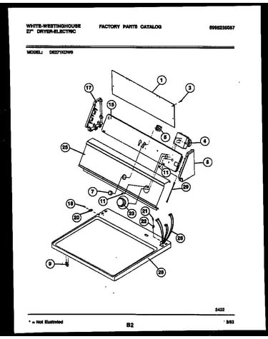 Console and control parts