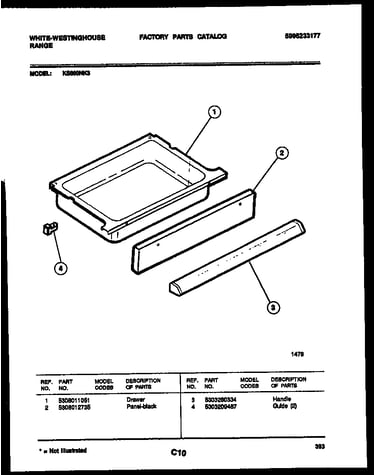 Drawer parts