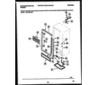 White-Westinghouse WFU21M4AW0 cabinet parts diagram