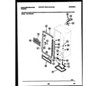 White-Westinghouse WFU17M4AW0 cabinet parts diagram
