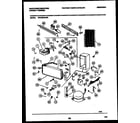 White-Westinghouse WFU20F5AW0 system and electrical parts diagram