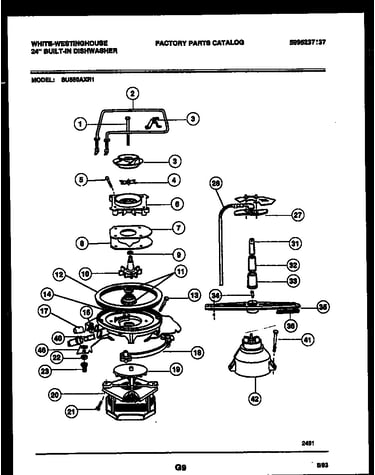 Motor pump parts