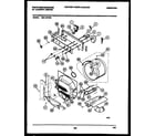 White-Westinghouse SM115PXW3 console, control and drum diagram