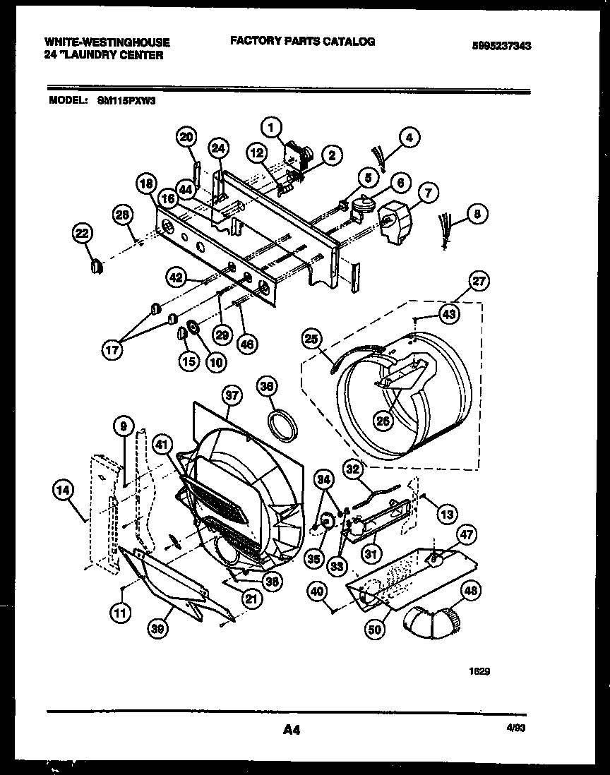 Console, control and drum