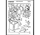 White-Westinghouse SM230PXD3 cabinet parts and heater diagram
