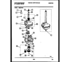 White-Westinghouse SM230PXD3 transmission parts diagram