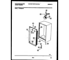 White-Westinghouse WFU09M2AW0 cabinet parts diagram