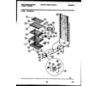 White-Westinghouse WFU12M3AW0 system and electrical parts diagram