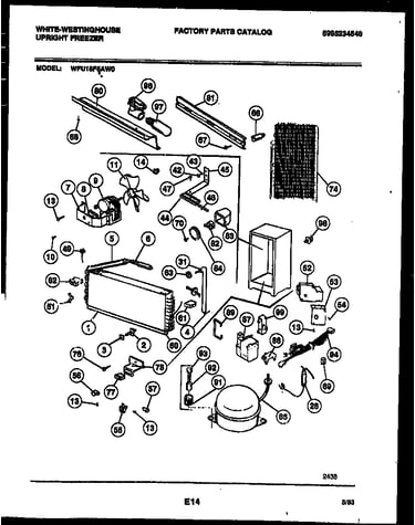 System and automatic defrost parts