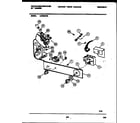White-Westinghouse LC400RXW3 console and control parts diagram