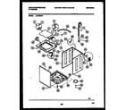 White-Westinghouse LA470BXW1 cabinet parts diagram