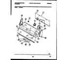White-Westinghouse LA470BXW1 console and control parts diagram