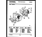 White-Westinghouse WAC067P7A2 air handling parts diagram