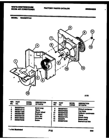 Air handling parts