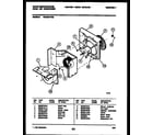 White-Westinghouse WAC051P7Z2 air handling parts diagram