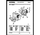 White-Westinghouse WAC053S7A2 air handling parts diagram