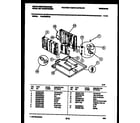 White-Westinghouse WAC053S7A2 unit parts diagram