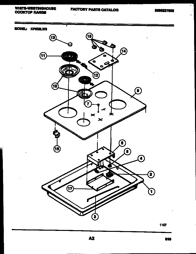 Cooktop parts