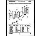 White-Westinghouse WAL123S1A1 electrical parts diagram