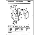 White-Westinghouse WAC073S7A1 electrical parts diagram