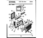 White-Westinghouse WAC063S7A1 cabinet parts diagram