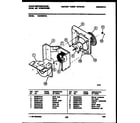 White-Westinghouse WAC063S7A2 air handling parts diagram