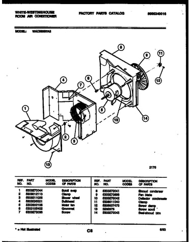 Air handling parts