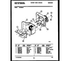 White-Westinghouse WAC083S7A1 air handling parts diagram