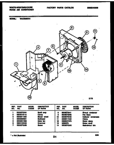 Air handling parts