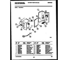 White-Westinghouse WAL087S1A1 electrical parts diagram