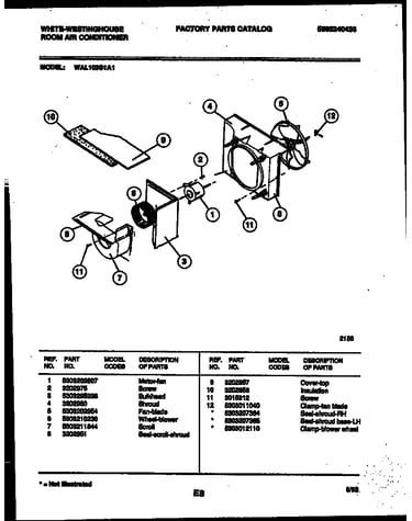 Air handling parts