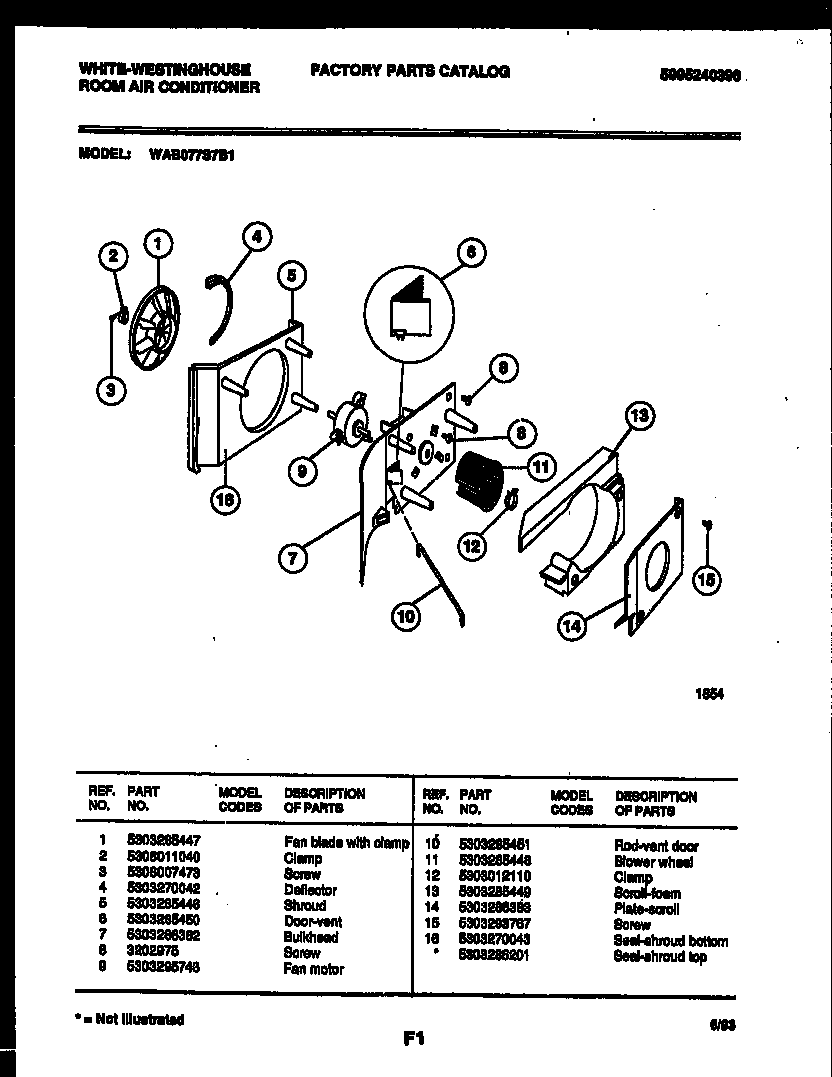 Air handling parts